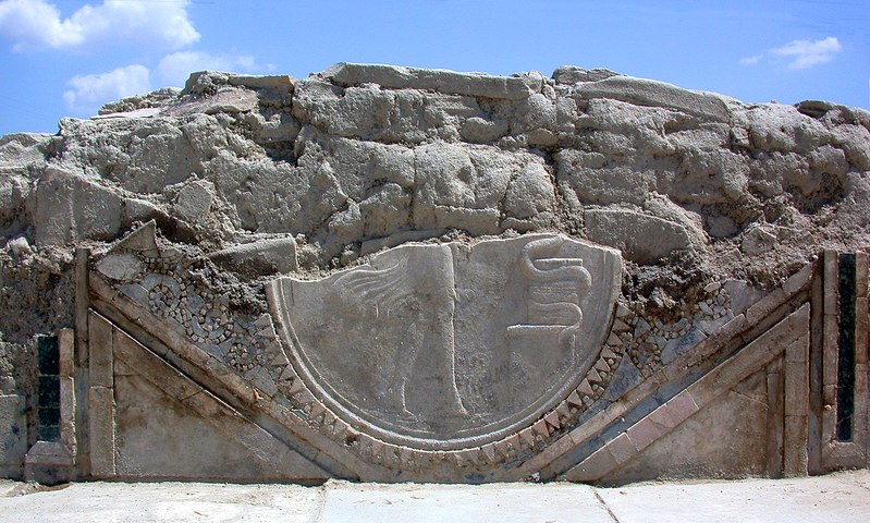 Stibadium e pavimentazione della cenatio