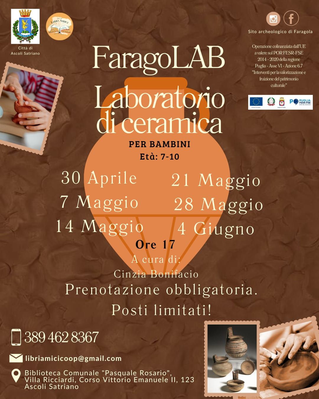 FaragoLAB laboratorio di ceramica